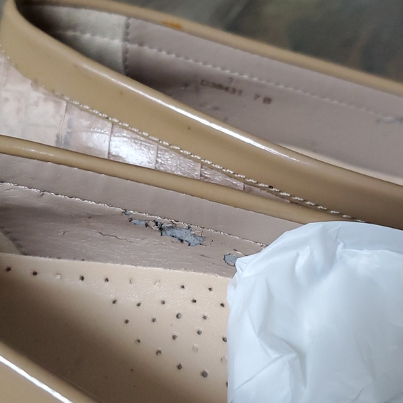 Cole Haan Laurel Maple Sugar Leather Croc Loafers - Picture 4 of 13